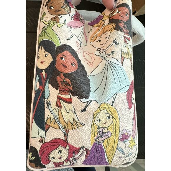 Dooney & Bourke 2022 Disney Multi Princess Small Satchel Purse * NWT - Picture 3 of 6